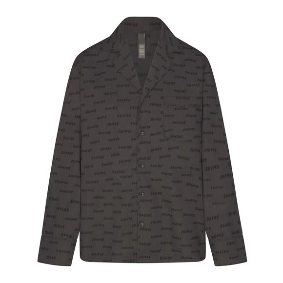 SKIMS Spa Button Up Sleep Top S - Picture 1 of 6